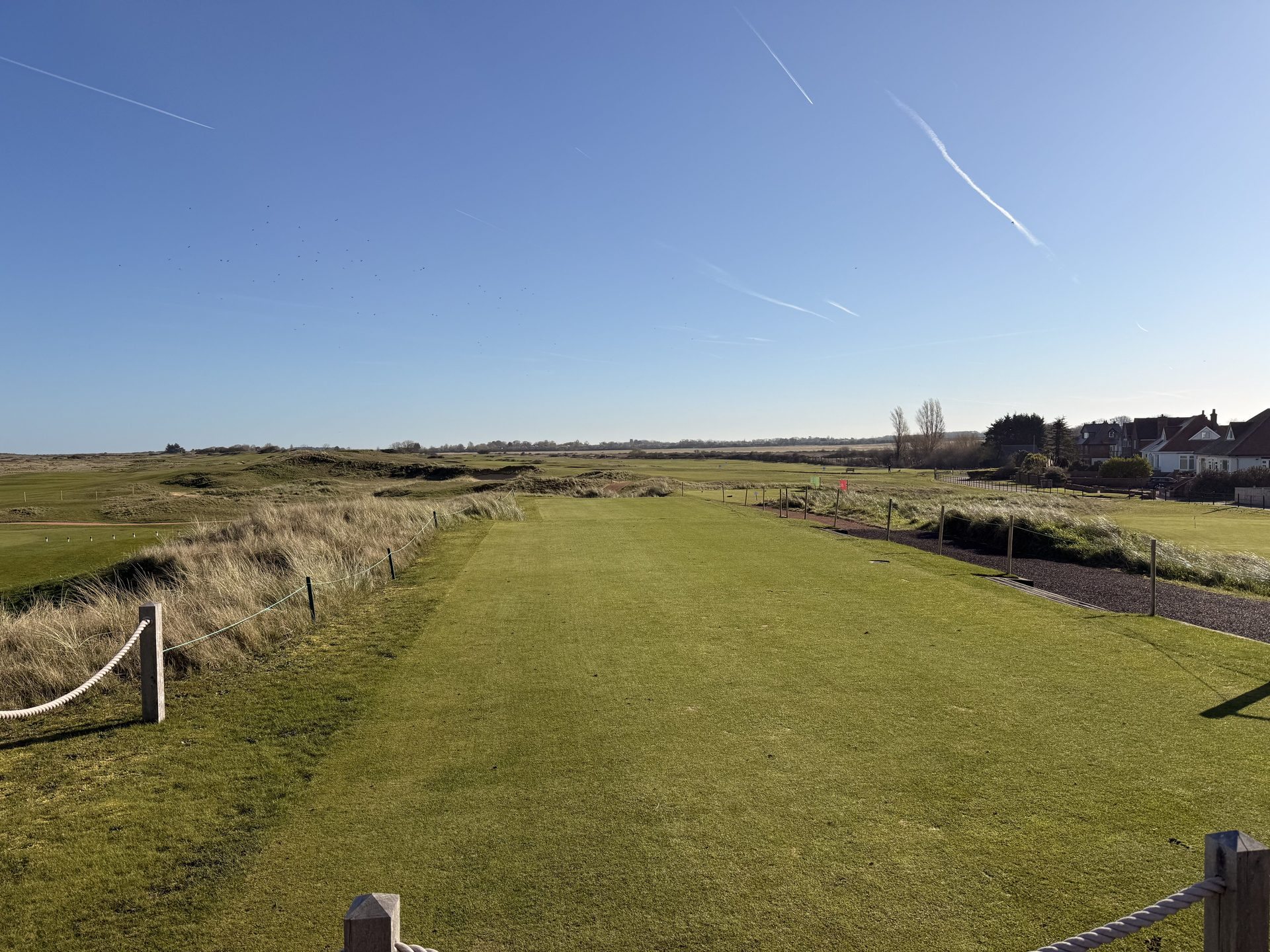 Hunstanton Golf Club — classic links fairway with dunes